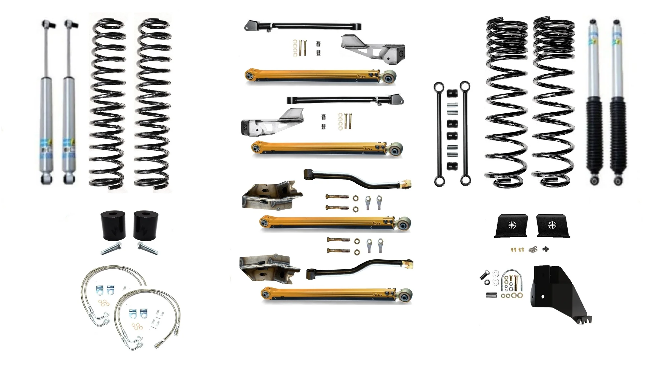 4.5" DIESEL JT GLADIATOR LONG ARM LIFT KIT SUSPENSION SYSTEMS - Image 14