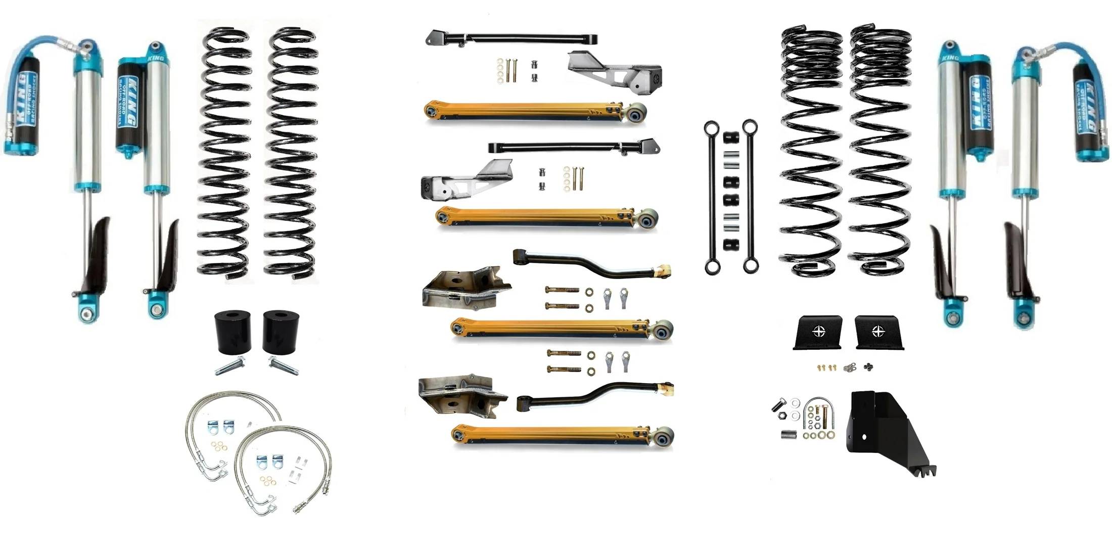 4.5" DIESEL JT GLADIATOR LONG ARM LIFT KIT SUSPENSION SYSTEMS - Image 22