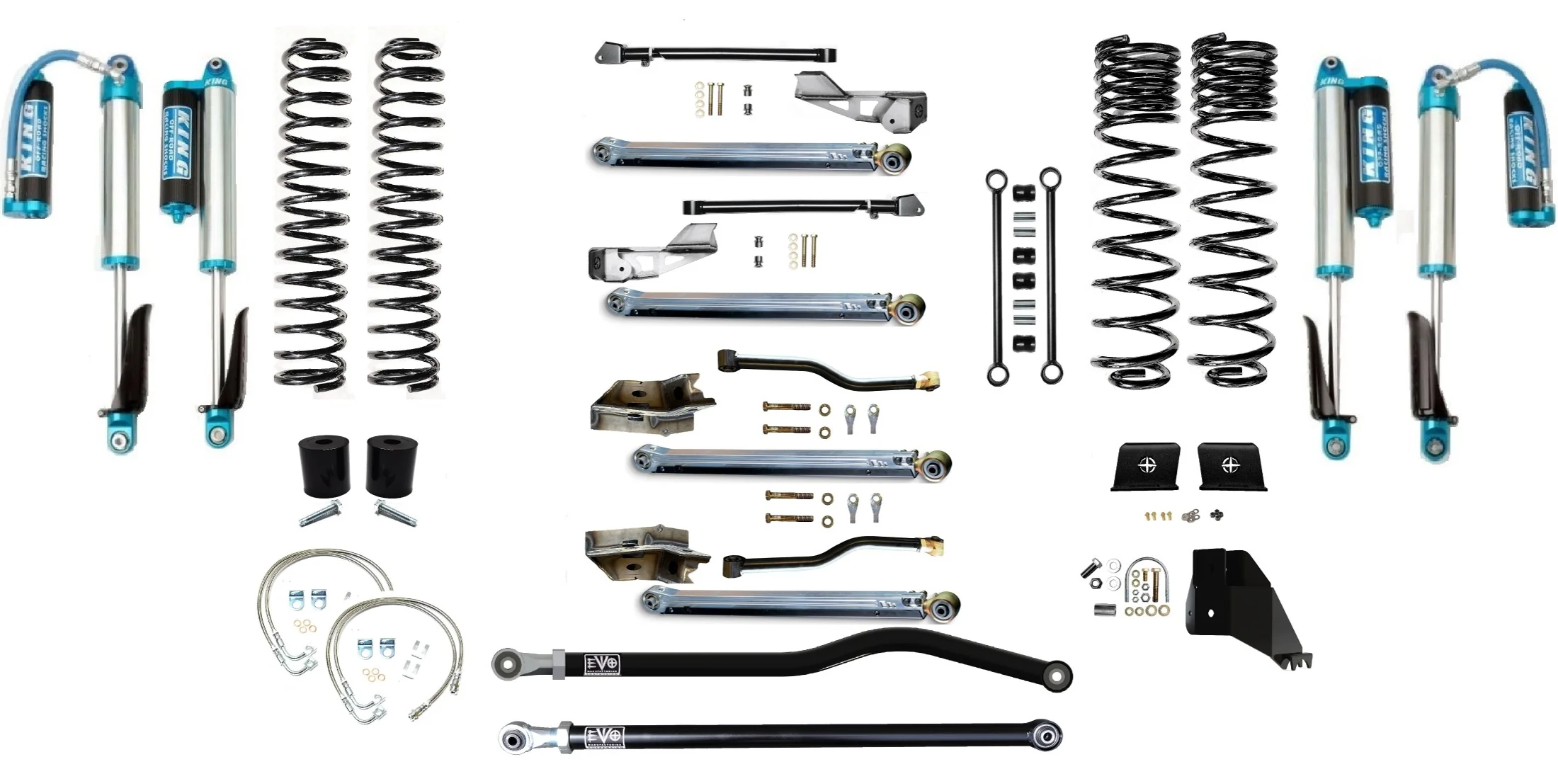 4.5" DIESEL JT GLADIATOR LONG ARM LIFT KIT SUSPENSION SYSTEMS - Image 23