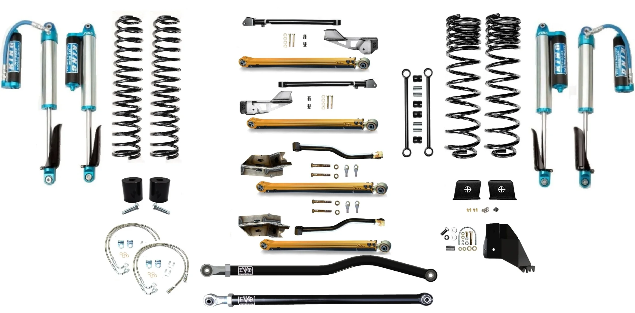 4.5" GAS JT GLADIATOR LONG ARM LIFT KIT SUSPENSION SYSTEMS - Image 27