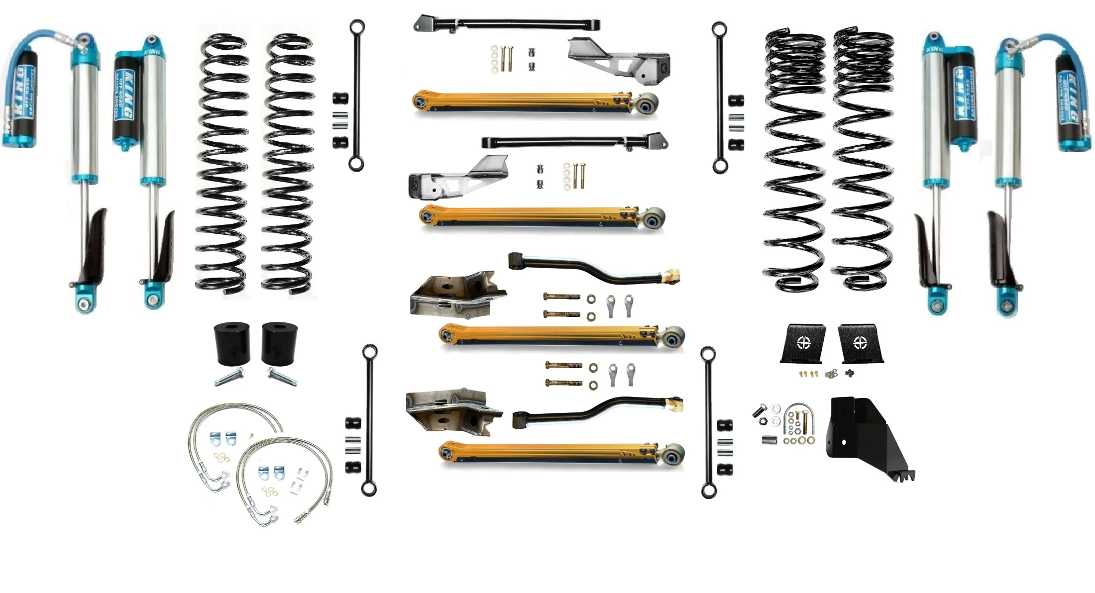 6.5" DIESEL JT GLADIATOR LONG ARM LIFT KIT SUSPENSION SYSTEMS - Image 10