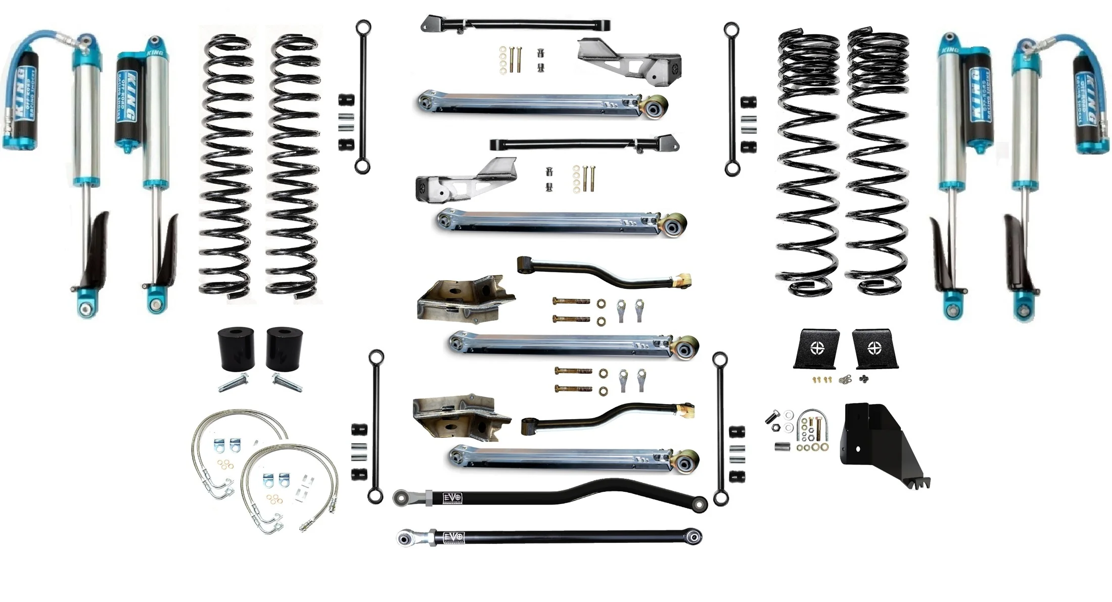 6.5" DIESEL JT GLADIATOR LONG ARM LIFT KIT SUSPENSION SYSTEMS - Image 11