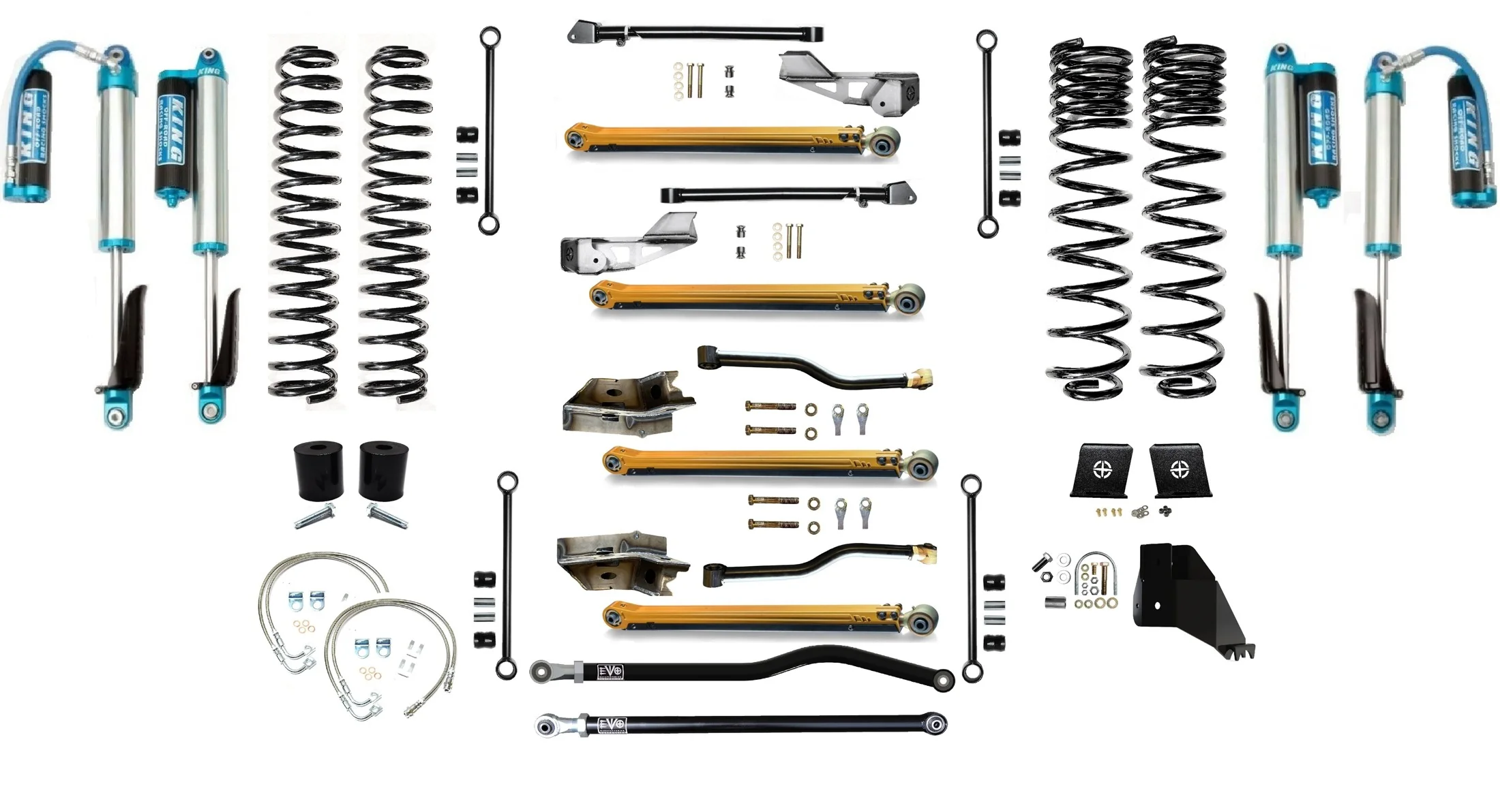 6.5" DIESEL JT GLADIATOR LONG ARM LIFT KIT SUSPENSION SYSTEMS - Image 12