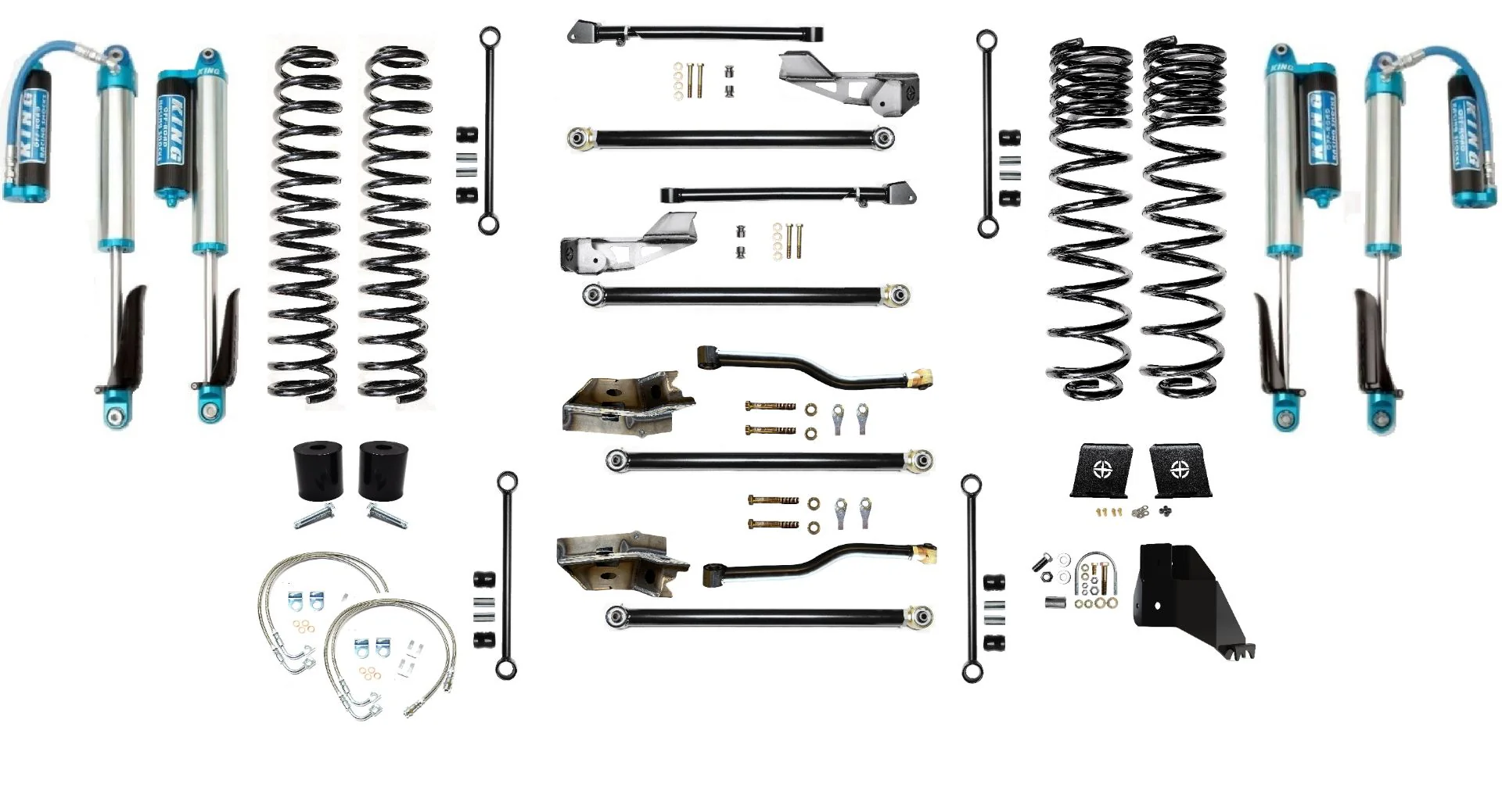 6.5" DIESEL JT GLADIATOR LONG ARM LIFT KIT SUSPENSION SYSTEMS - Image 3