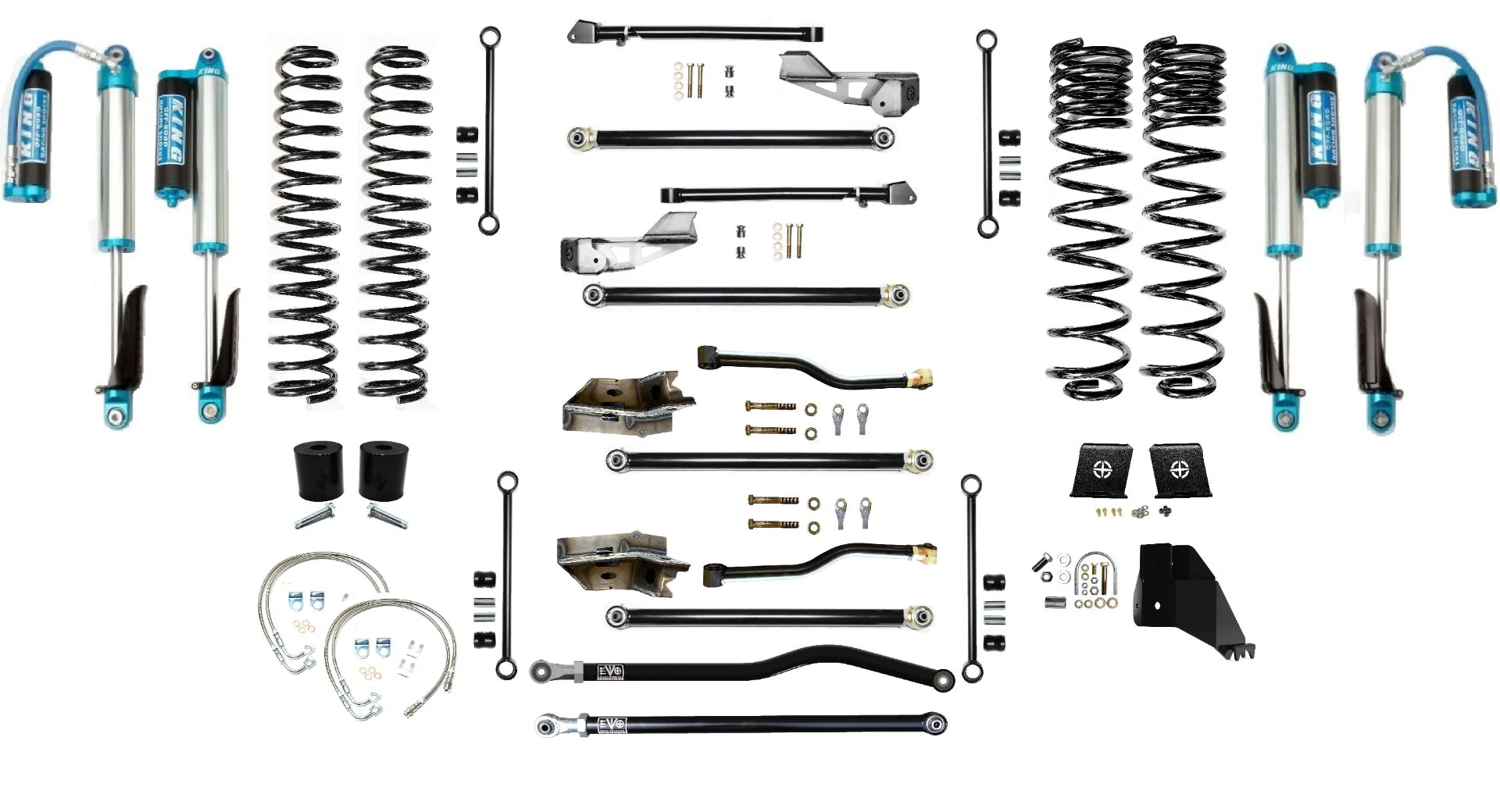 6.5" DIESEL JT GLADIATOR LONG ARM LIFT KIT SUSPENSION SYSTEMS - Image 4