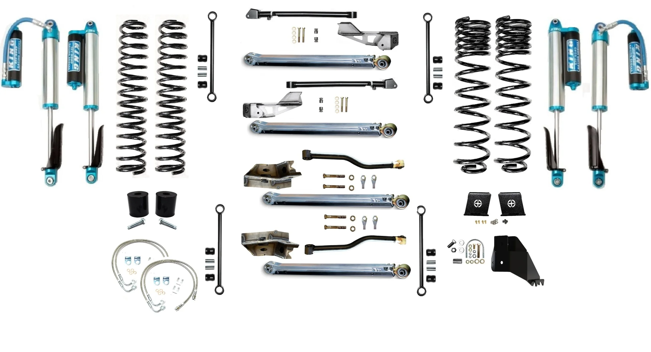 6.5" DIESEL JT GLADIATOR LONG ARM LIFT KIT SUSPENSION SYSTEMS - Image 9