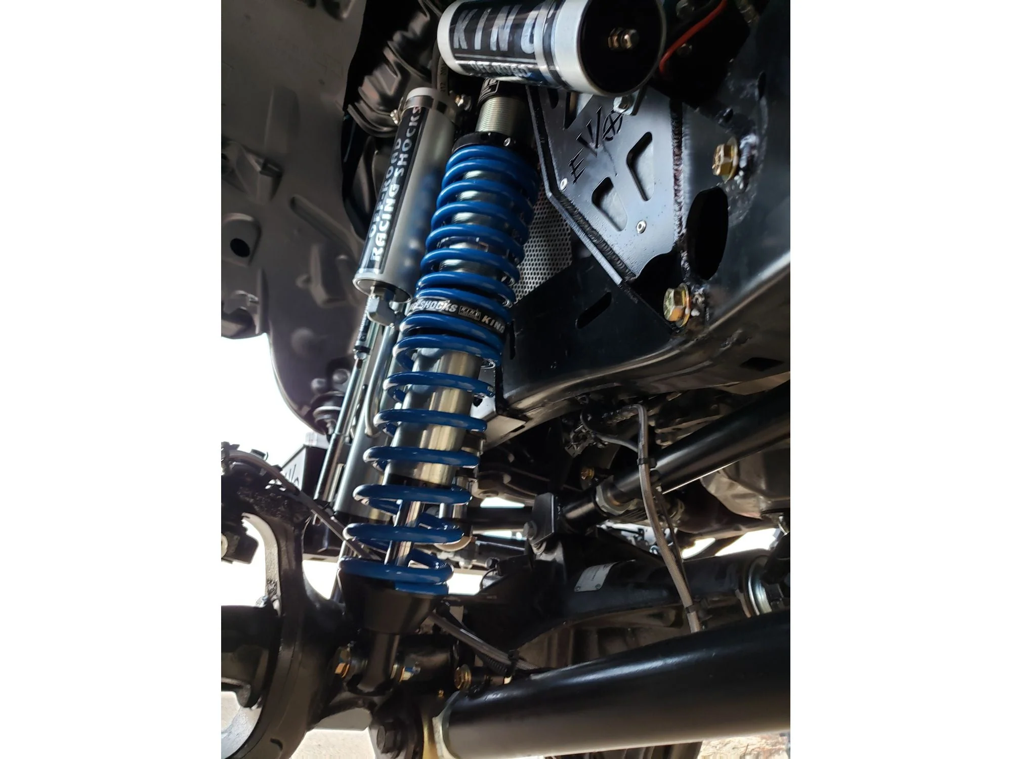 JLU Diesel KING Front 2.5 Inch Double Throwdown Rear 2.5 Inch Coilover Bypass HC Long Arm PRO PLUS, BLACK, 4 Door - Image 7