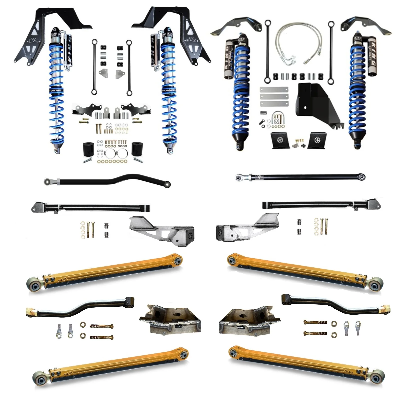 JT (GAS) 2.5 inch King Coilover Long Arm PRO PLUS GLADIATOR - Image 7