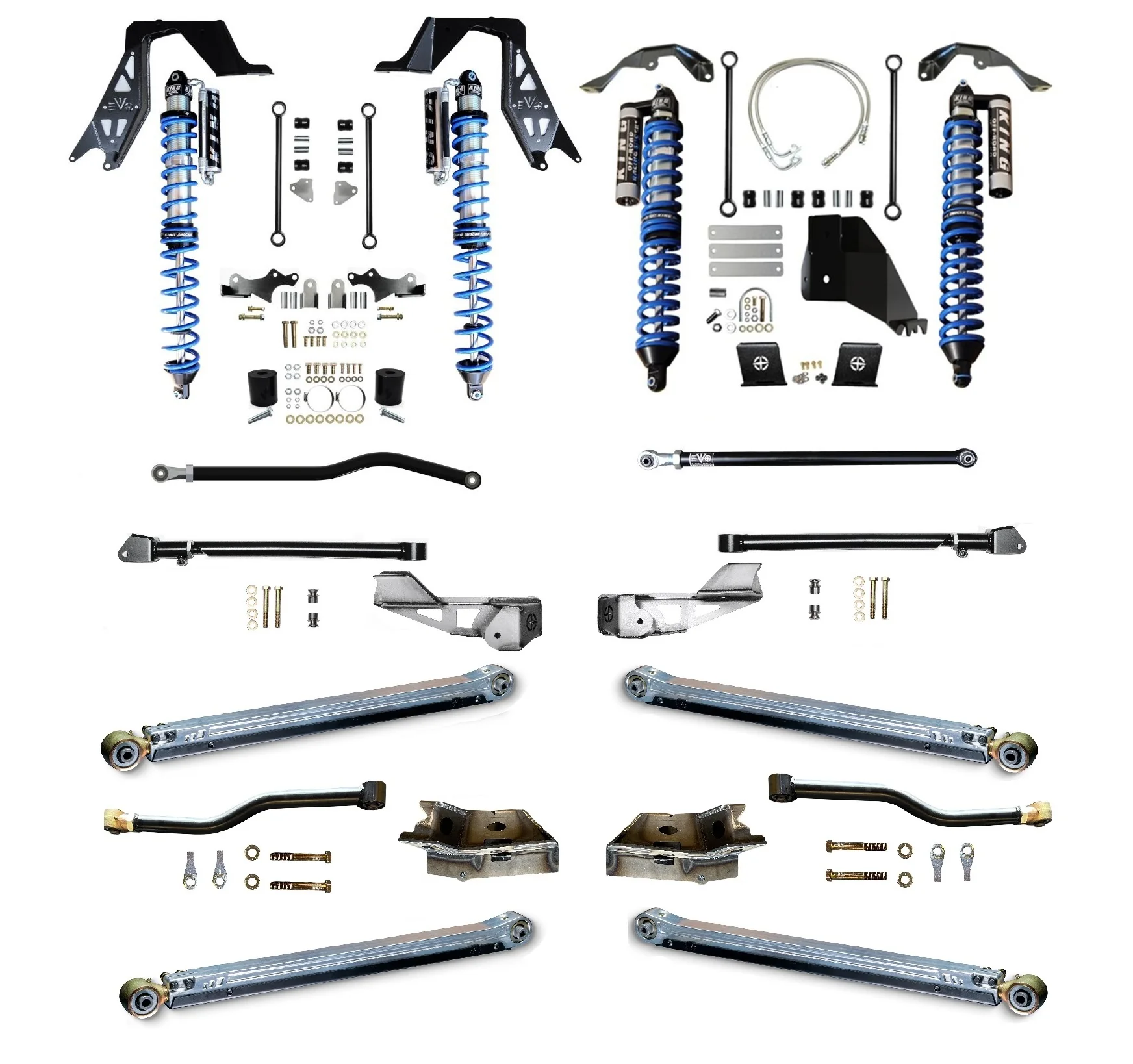 JT (GAS) 2.5 inch King Coilover Long Arm PRO PLUS GLADIATOR - Image 8